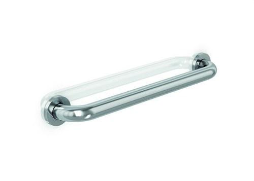 Barra di supporto dritta 400mm inox lucido con riferimento GW11 02 04 02 del marchio GENWEC