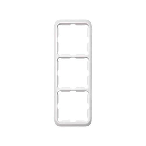 White Frame for 3 Elements Simon 75 with reference 75630-30 from the brand SIMON