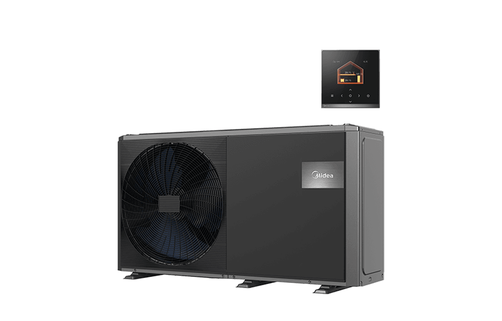 Pompa di calore aerotermica monoblocco R290 Midea M-Thermon HT 4 kW con riferimento 14072218 del marchio MIDEA