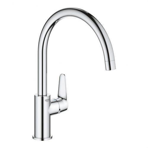 Rubinetto da cucina monocomando 1/2" Grohe Baucurve cromato con riferimento 31536001 del marchio GROHE