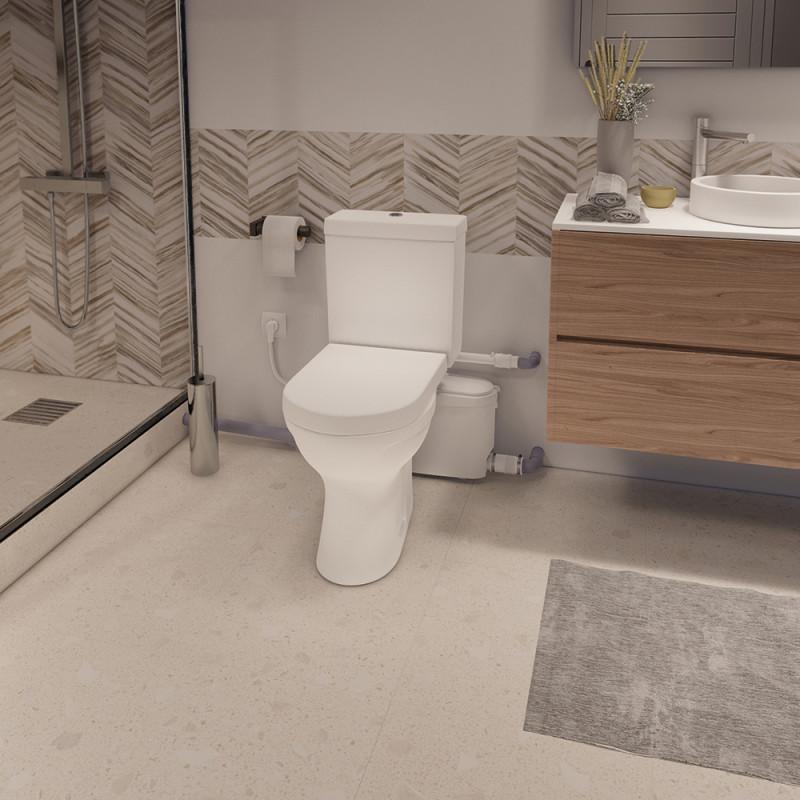 Trituratore sanitario SFA SANIBEST PRO per bagni ad uso intensivo con riferimento 0101222 del marchio SFA SANITRIT