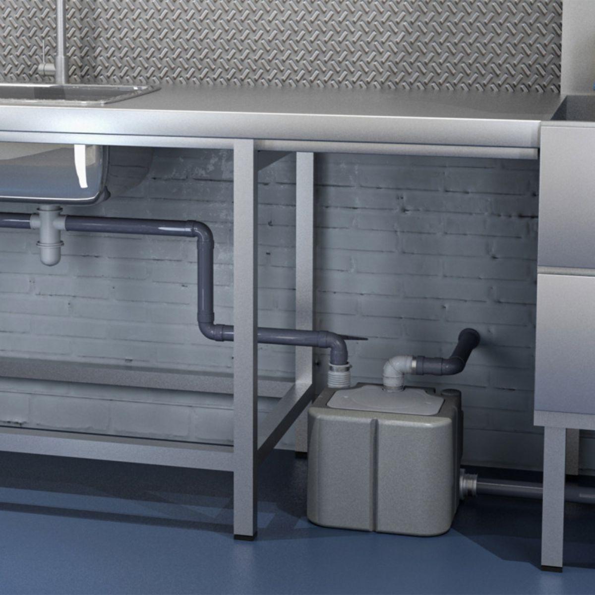 Pompa di evacuazione SFA Saniswift Pro per uso intensivo in lavanderie con riferimento SANISWIFTPRO del marchio SFA SANITRIT