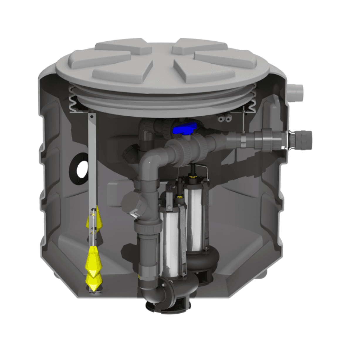 Stazione di pompaggio SFA SANIFOS 610 2 SLD 700 S con riferimento 009FOS610BM2B del marchio SFA SANITRIT