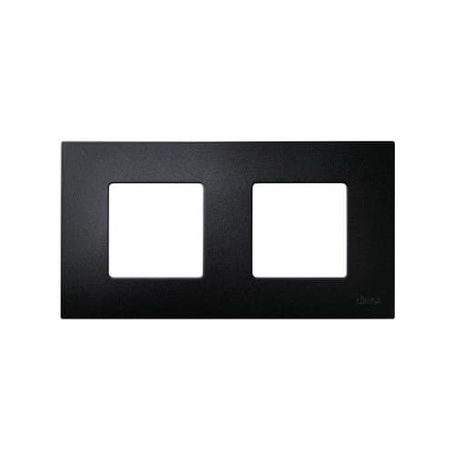 Interchangeable Cover for Frame 2 Elements Black Artic Simon 27 Play with reference 2700627-086 from the brand SIMON