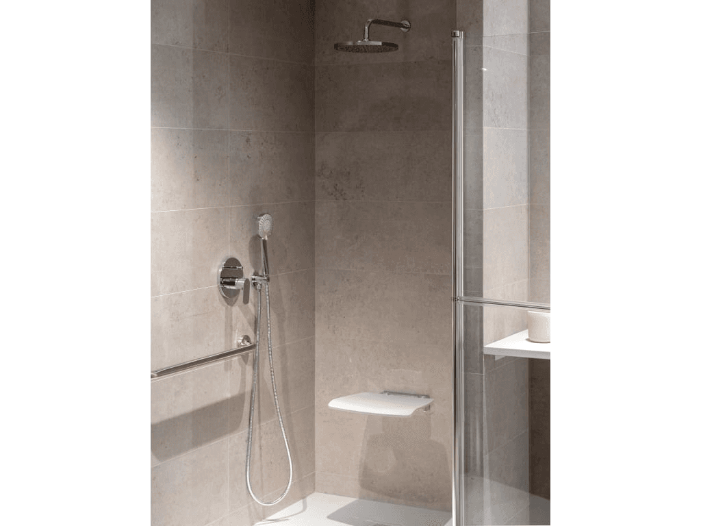 Maniglia da bagno dritta finitura cromo lucido 780 mm Roca Access con riferimento A816929001 del marchio ROCA
