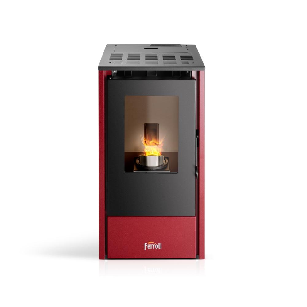 Stufa a pellet Ferroli LIRA Slim 6,5kW con riferimento LA10A30A del marchio FERROLI