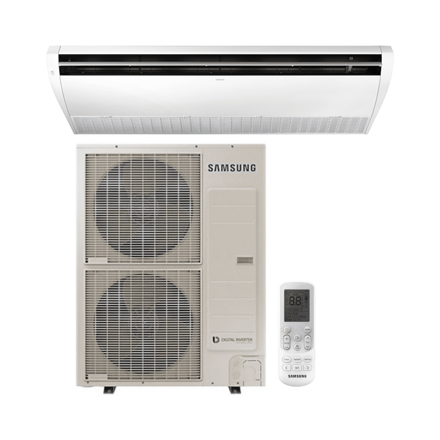 Condizionatore d'aria da soffitto Samsung 14 kW 48000 BTU con riferimento F-CEILMF140R del marchio SAMSUNG