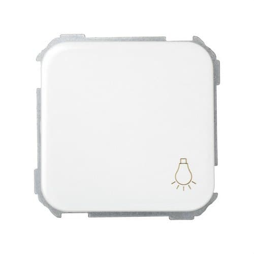 Push Button with Light Engraving and Quick Connection System White Simon 31 with reference 31651-30 from the brand SIMON
