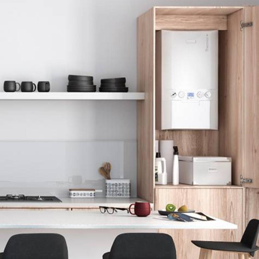 Caldaia a condensazione Thermor LOGIC MICRO 30 con riferimento 750045 del marchio ATLANTIC