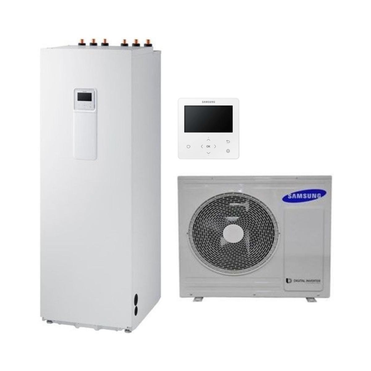 Aerotermia Samsung ClimateHub Split 5kW + accumulatore da 200 litri con riferimento SAMCLIMATEHUB5200 del marchio SAMSUNG