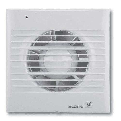 Bathroom Extractor Fan S&P DECOR-100 C (12V 50) RE with reference 5210015300 from the brand SOLER & PALAU