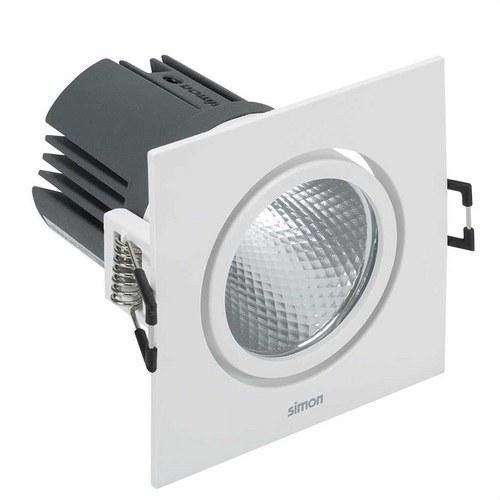 Downlight LED 703.24 ORIENTABILE QUADRATO 3000K WIDE FLOOD bianco con riferimento 70324030-483 del marchio SIMON