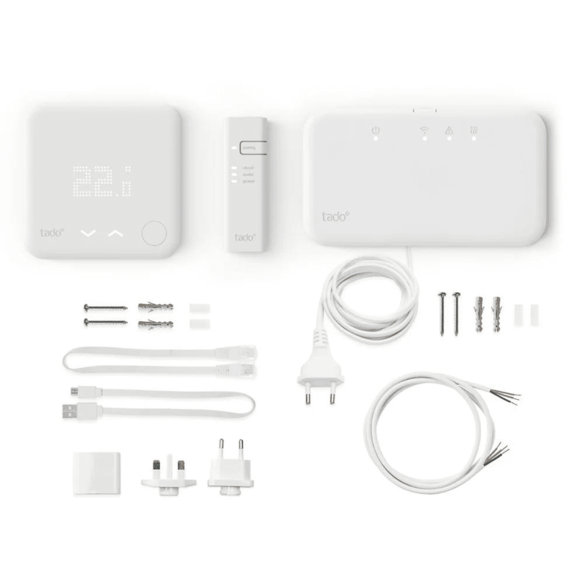 Kit di avvio termostato intelligente wireless TADOº V3+ con WiFi e APP con riferimento ST KIT W V3 + del marchio TADOº