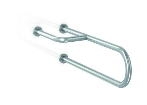 Fixed Support Bar 3 Anchors White Steel Left with reference GW11 10 03 00 from the brand GENWEC