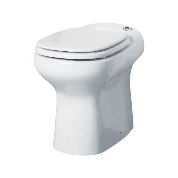 WC con trituratore SFA SANICOMPACT Elite con riferimento 0101504 del marchio SFA SANITRIT