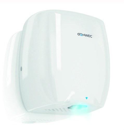 Asciugamani con sensore elettronico E-flow alluminio bianco 220-240V con riferimento GW01 12 02 00 del marchio GENWEC