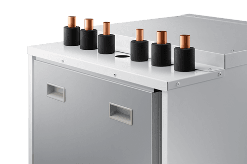 Kit idronico Samsung ClimateHub Mono 16/14 kW con serbatoio da 260 litri con riferimento AE260RNWMEG/EU del marchio SAMSUNG