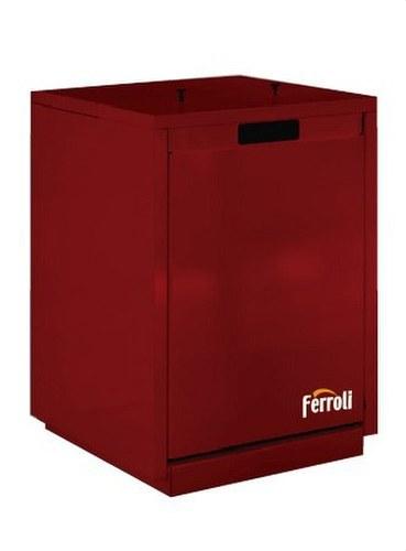 Termostufa a pellet Ferroli ALDA T 18 da 19kW con riferimento 1B3420177 del marchio FERROLI