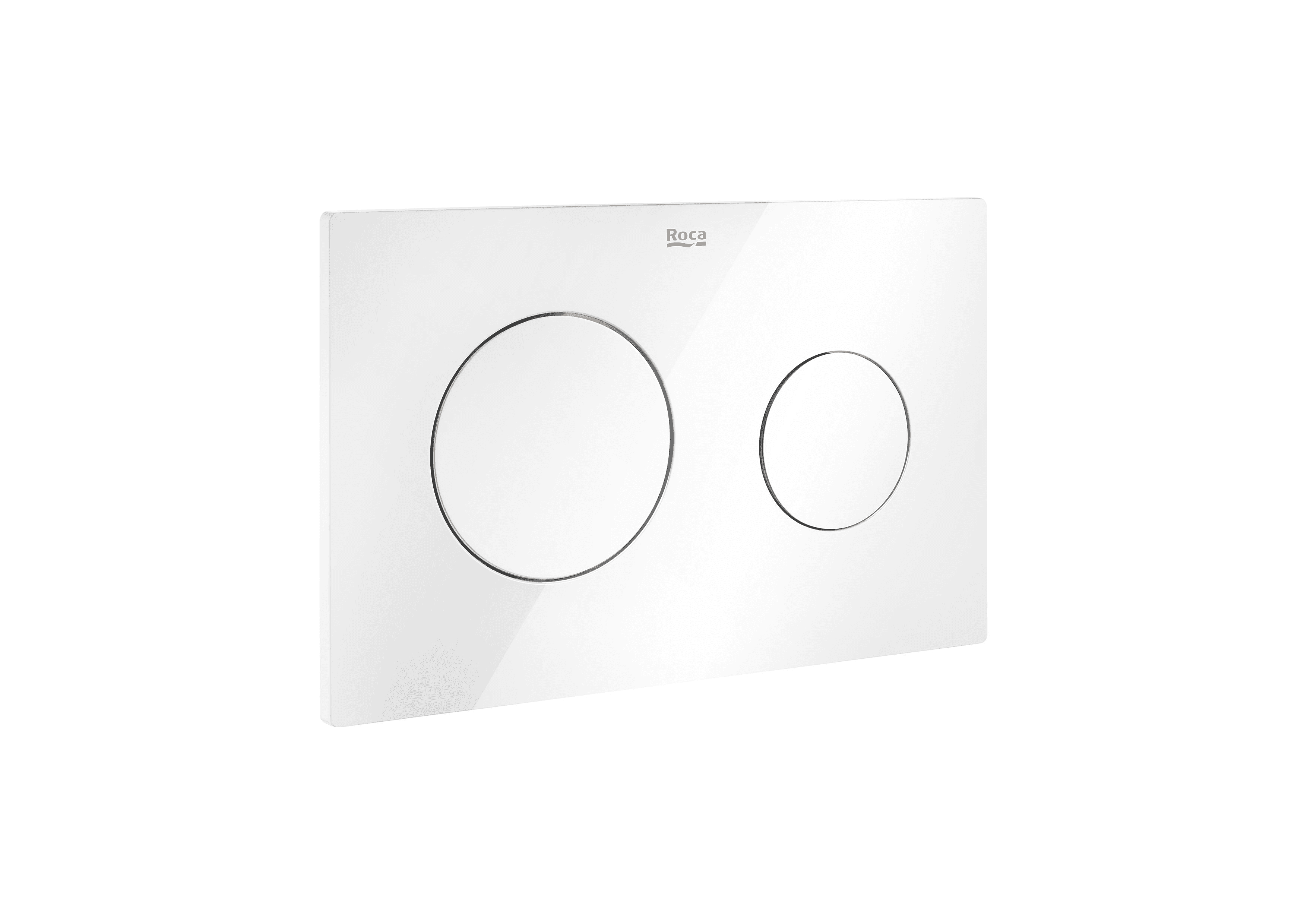 Piastra di azionamento con scarico duale bianco Roca In-Wall PL10 Dual (One) con riferimento A890189000 del marchio ROCA