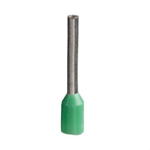 Terminale di cavo isolato senza isolamento 6mm2 verde con riferimento DZ5CE062 del marchio SCHNEIDER ELECTRIC