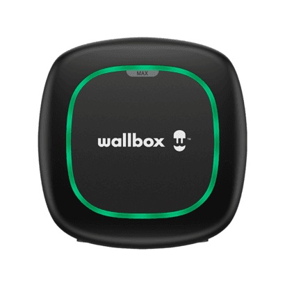 Caricabatterie auto elettrica 22 kW Wallbox Pulsar Max Cavo 5 metri Tipo 2 con protezione avanzata con riferimento PLP4-0-2-4-9-002 del marchio WALLBOX