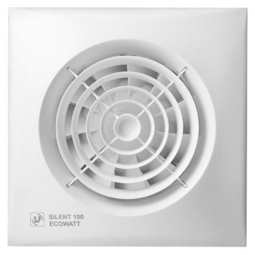 Estrattore per bagno SILENT-100 CZ 12V 8W 2100rpm con riferimento 5210408000 del marchio SOLER & PALAU