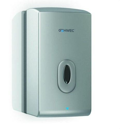 Dispenser automatico di sapone da 1100ml ABS argento con riferimento GW04 14 01 04 del marchio GENWEC