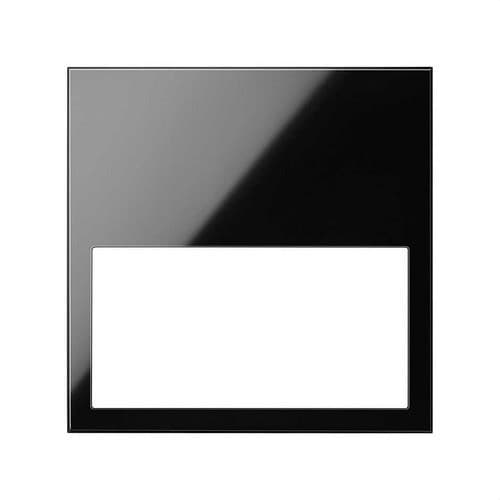 Glossy Black Single Element Frame Simon 100 with reference 10001610-138 from the brand SIMON