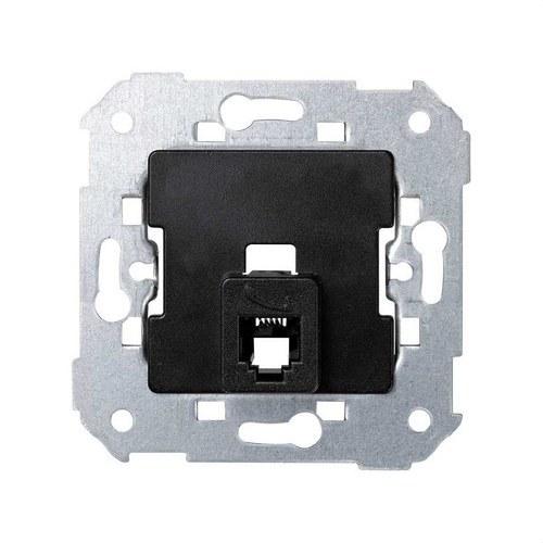 Presa telefonica con 4 contatti RJ11 grafite Simon 75 con riferimento 75480-32 del marchio SIMON