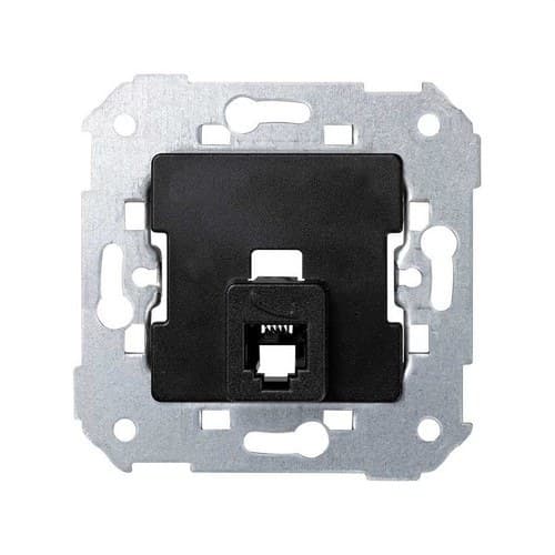 RJ11 Telephone Socket with 4 Contacts Graphite Simon 75 with reference 75480-32 from the brand SIMON