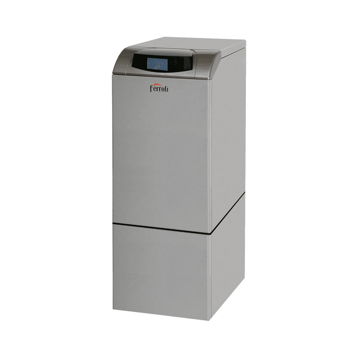 Caldaia a gasolio a condensazione Ferroli ATLAS D ECO 34 COND K 130 UNIT da 33,8 kW con riferimento 0LHX3YWA del marchio FERROLI