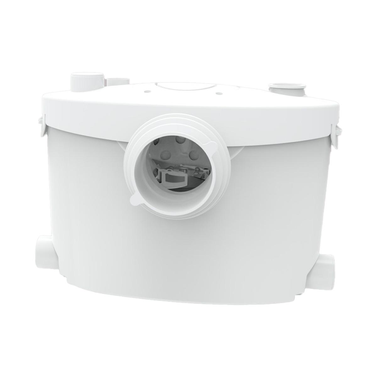 Trituratore sanitario Maldic SENSE V4 UP per bagno completo con 4 ingressi