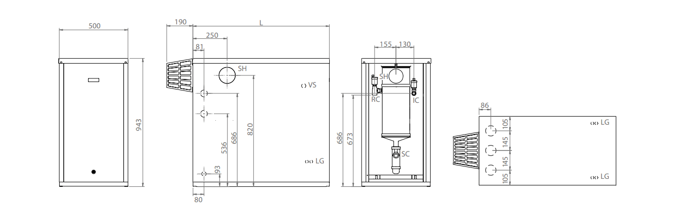 Domusa JAKA HFD 30 CONDENS OD Oil Condensing Boiler with reference TJAK000077 from the brand DOMUSA