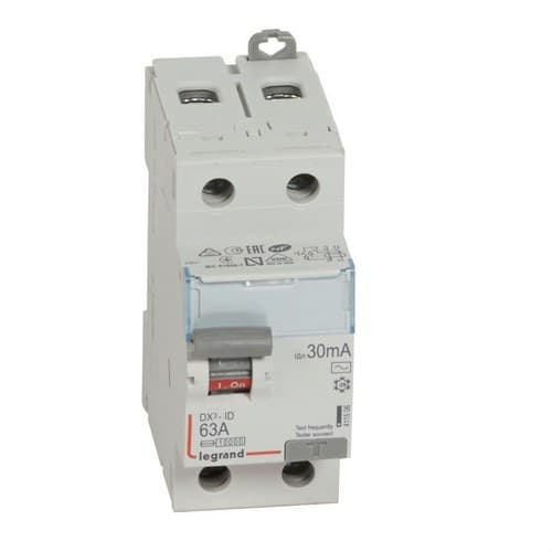 Differenziale DX3 2P 63A 30mA Classe AC con riferimento 411506 del marchio LEGRAND