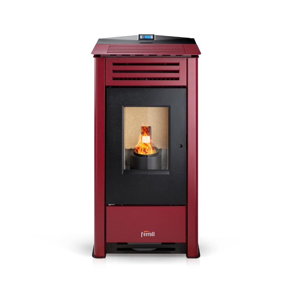 Stufa a pellet Ferroli OMEGA Plus 10,41kW con riferimento 1B3700097 del marchio FERROLI