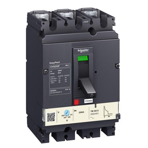 Interruttore automatico Easypact CVS250F TM250D 3P/3R con riferimento LV525333 del marchio SCHNEIDER ELECTRIC