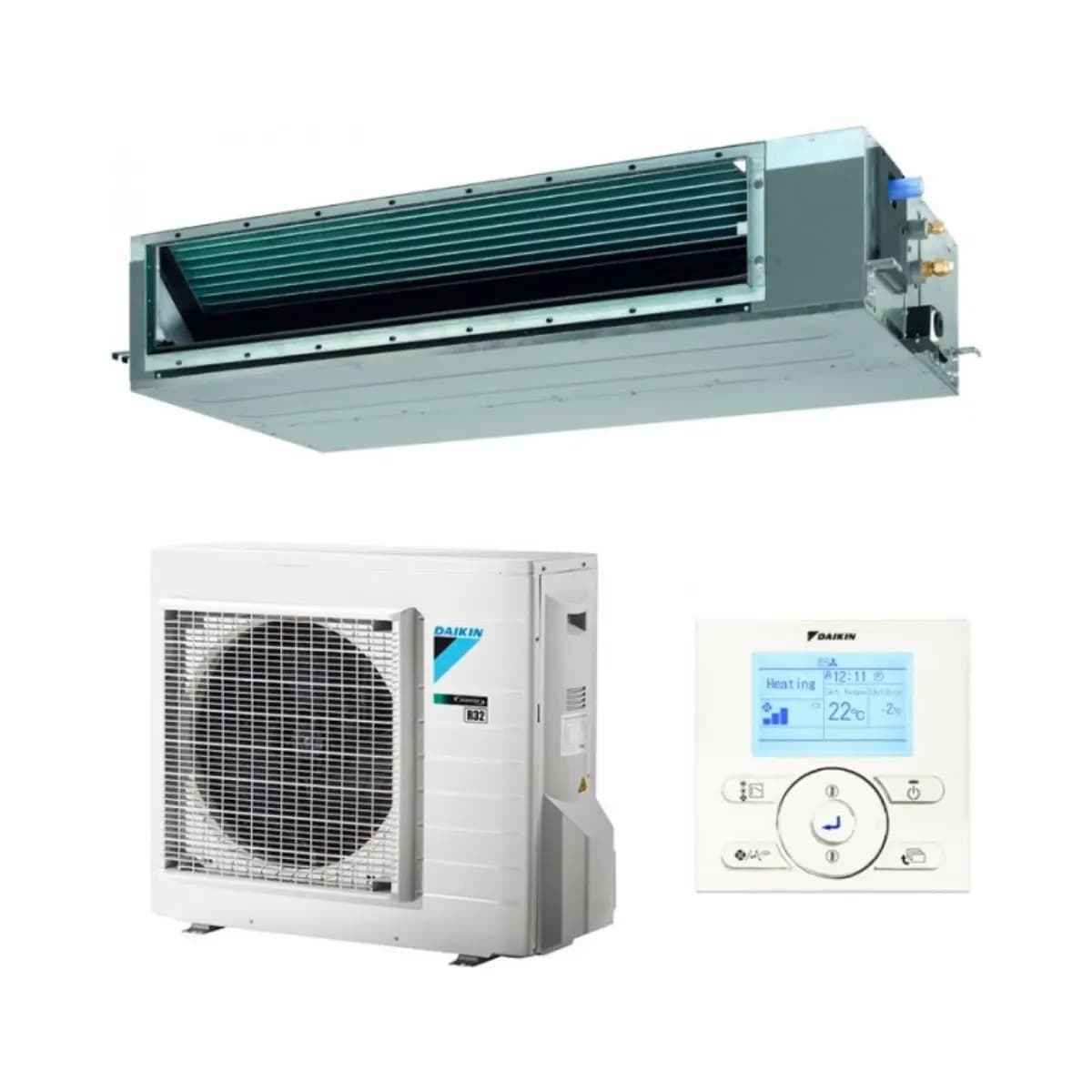Condizionatore d'aria canalizzato Daikin Sky Air Active ADEAS125A 12,1 kW 42000 BTU con riferimento ADEAS125A del marchio DAIKIN