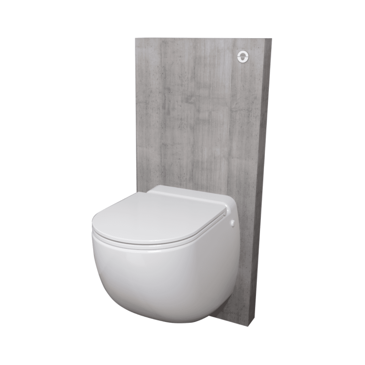 Soluzione completa WC sospeso con trituratore SFA Sanicompact Comfort Style - Grigio cemento con riferimento C72LVCPLUSACG del marchio SFA SANITRIT