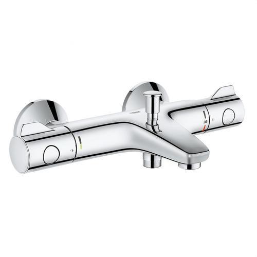 Miscelatore termostatico per doccia e vasca 1/2" Grohe Grohtherm 800 cromo con riferimento 34567000 del marchio GROHE