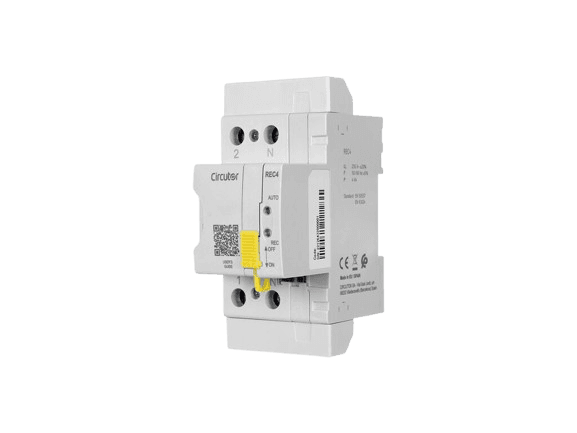 Interruttore differenziale autoripristinante Circutor REC4 2P 30A 30mA con riferimento P26A21. del marchio CIRCUTOR