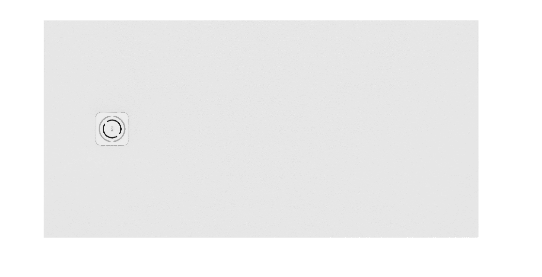 Piatto doccia bianco extrapiatto in Stonex® Roca Terran 1800x800mm con riferimento APA0170832001100 del marchio ROCA