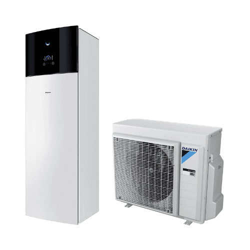 Set aerotermico Daikin Altherma 3 Bibloc 6 kW 230 litri con riferimento EHVX08S23E6VERGA06EVH del marchio DAIKIN