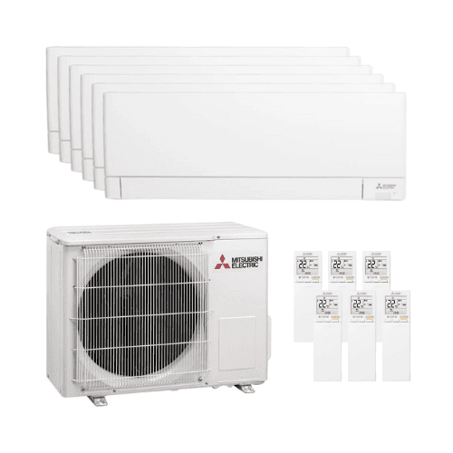 6x1 Air Conditioner with WiFi Mitsubishi MSZ-AY 2.5 kW 9000 BTU with reference MXZMSZAY-252525252525-122 from the brand MITSUBISHI