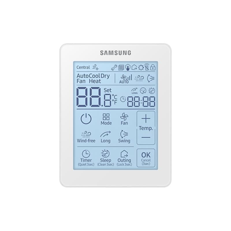 Samsung Touch Wired Controller for Air Conditioner with reference MWR-SH11N from the brand SAMSUNG