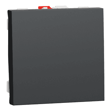 Interruttore a 2 moduli antracite New Unica con riferimento NU320354 del marchio SCHNEIDER ELECTRIC