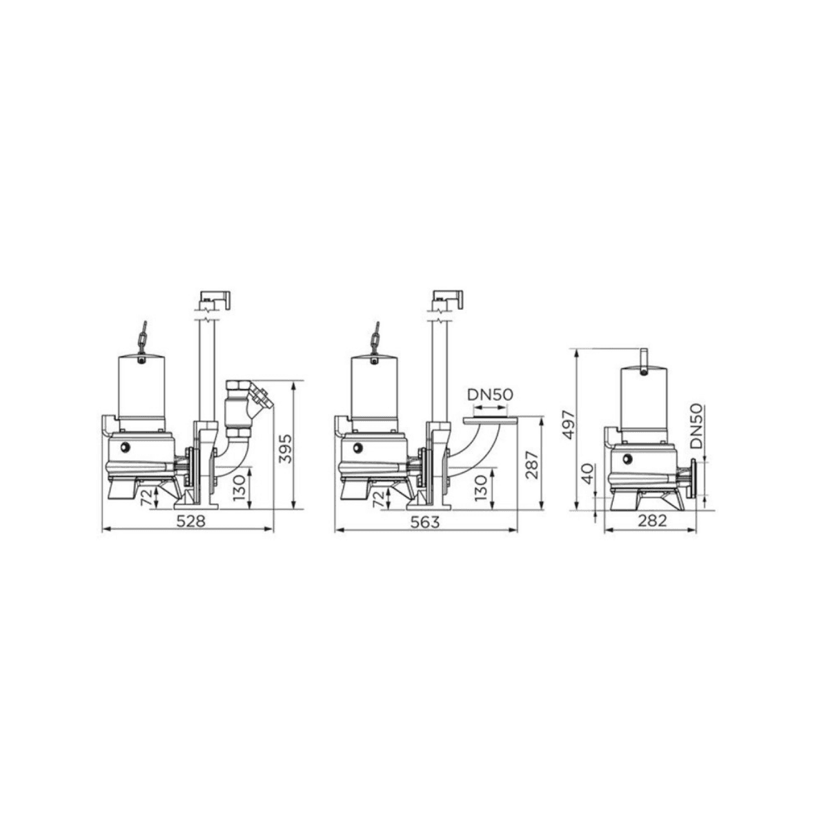 SFA Sanipump ZPG 71.2 T Three-Phase Submersible Pump with reference ZPG-003 from the brand SFA SANITRIT